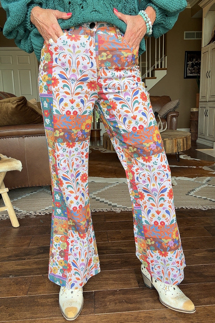 Wildflower Dream Corduroy Pants