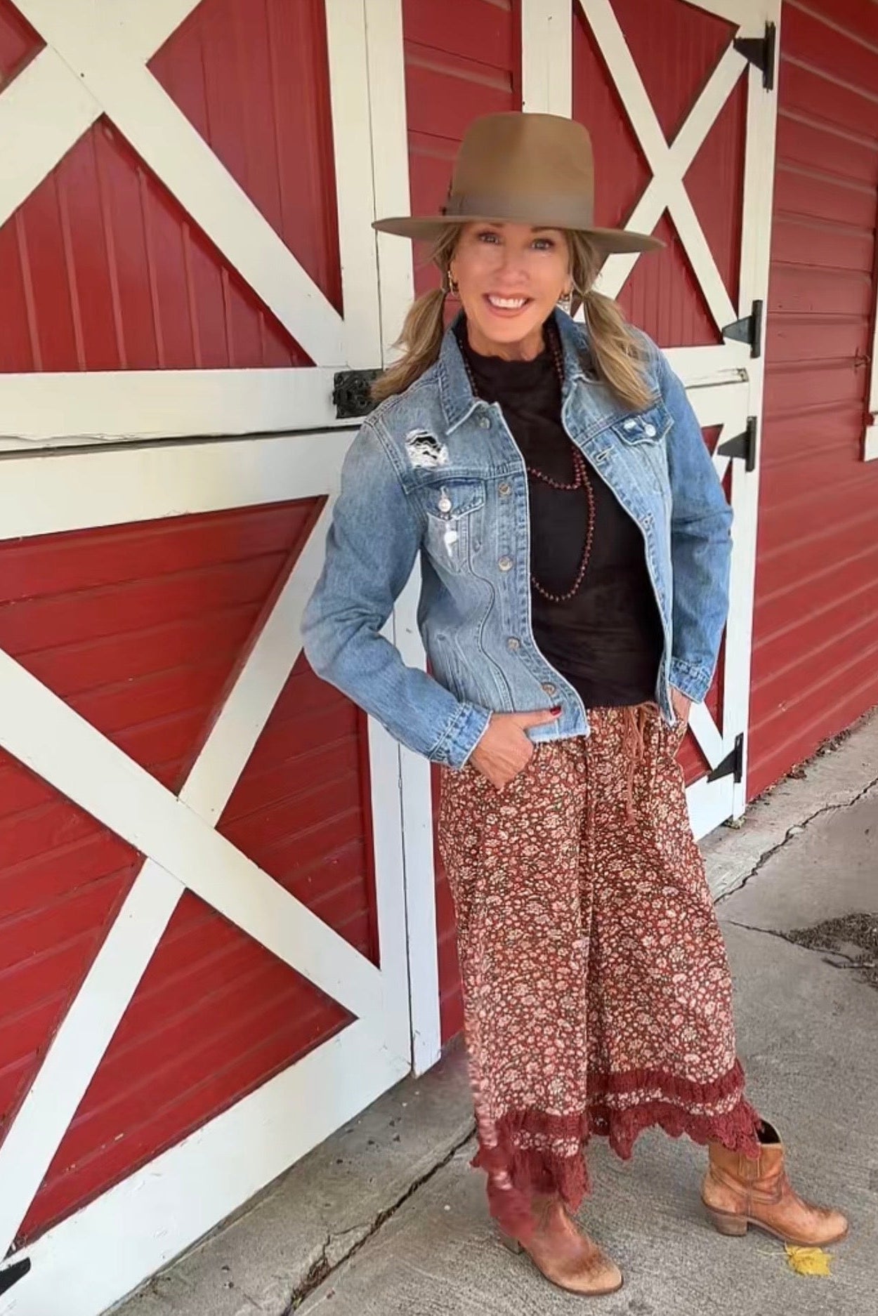 Autumn Blossom Pants