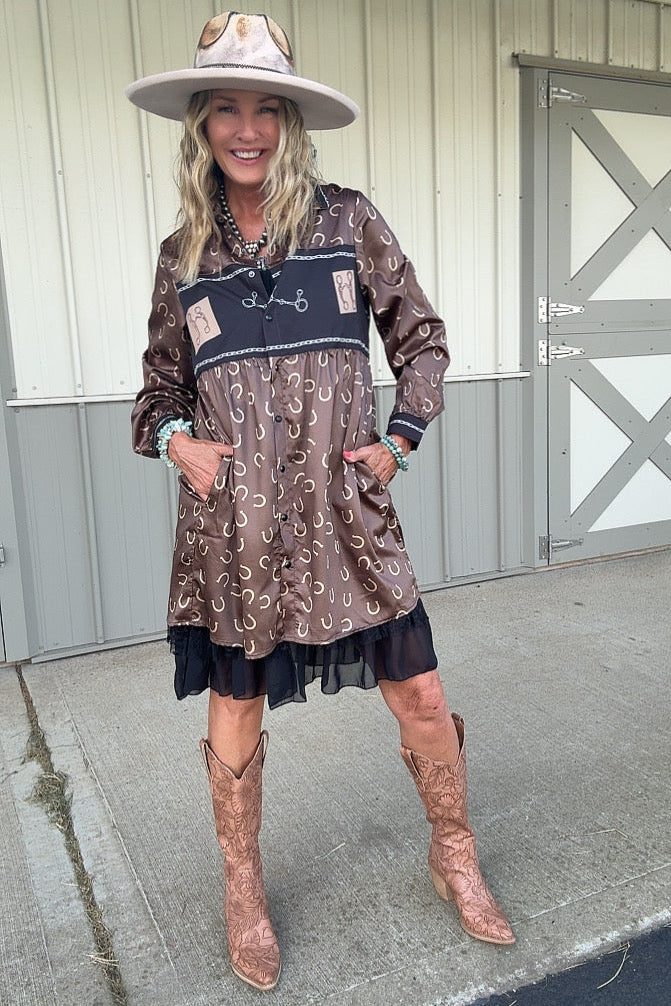 Lucky Charm Western Dress