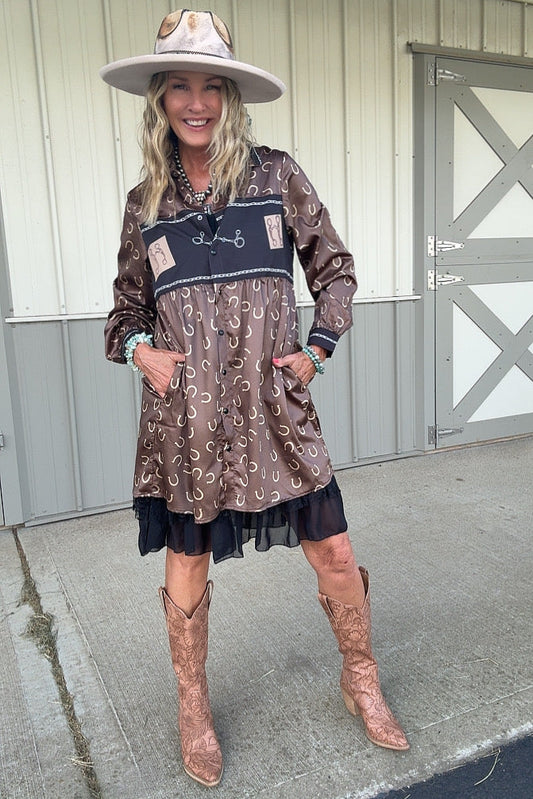 Lucky Charm Western Dress