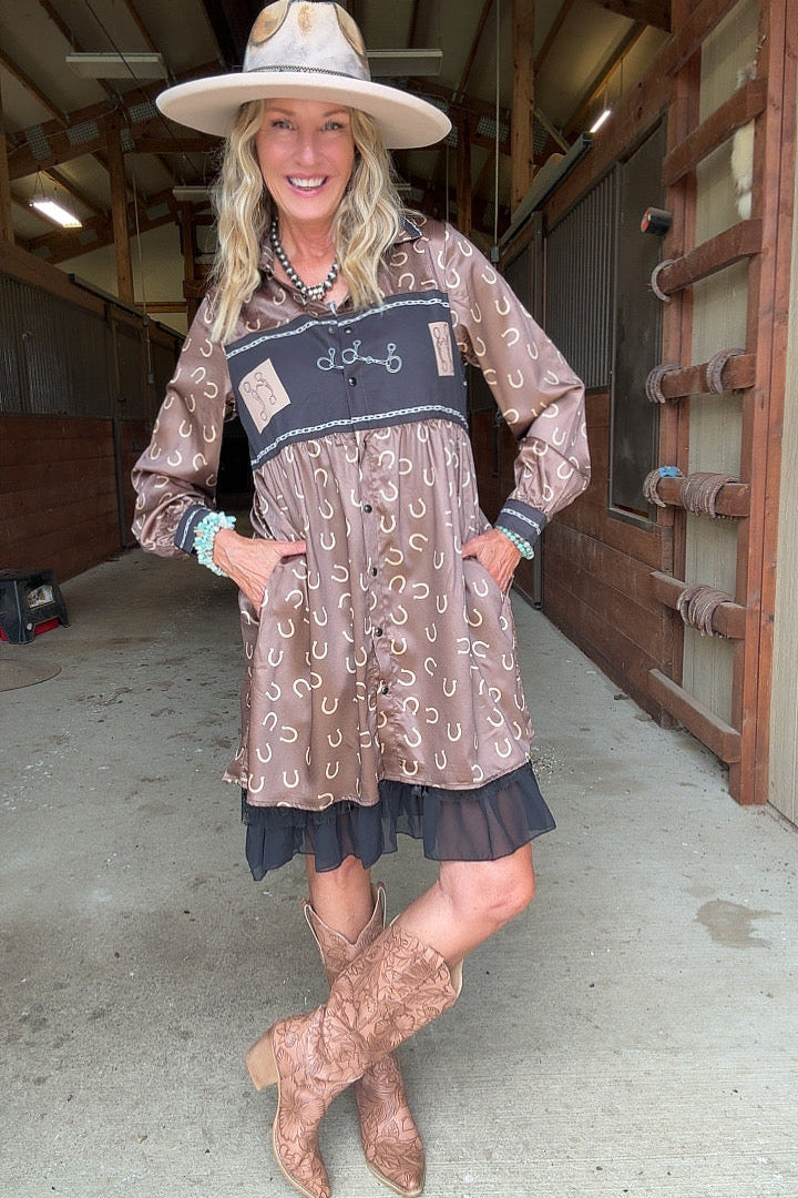 Lucky Charm Western Dress