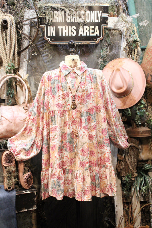 Aspen Fern Paisley Dress