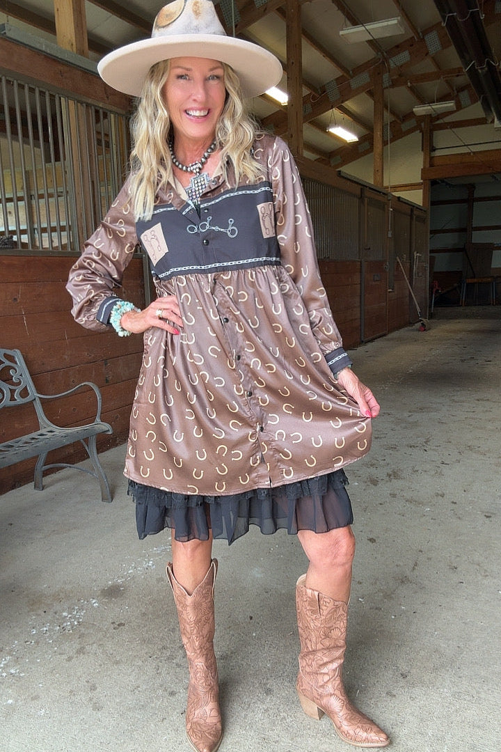 Lucky Charm Western Dress