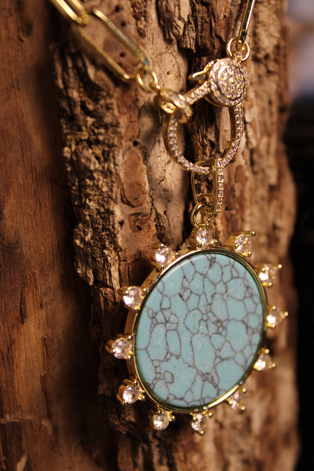 Golden Hour Turquoise Necklace