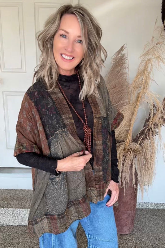 Amber Dusk Kimono Shrug