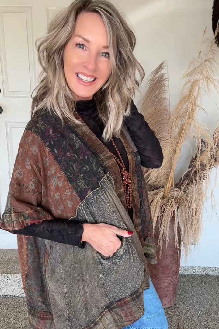 Amber Dusk Kimono Shrug