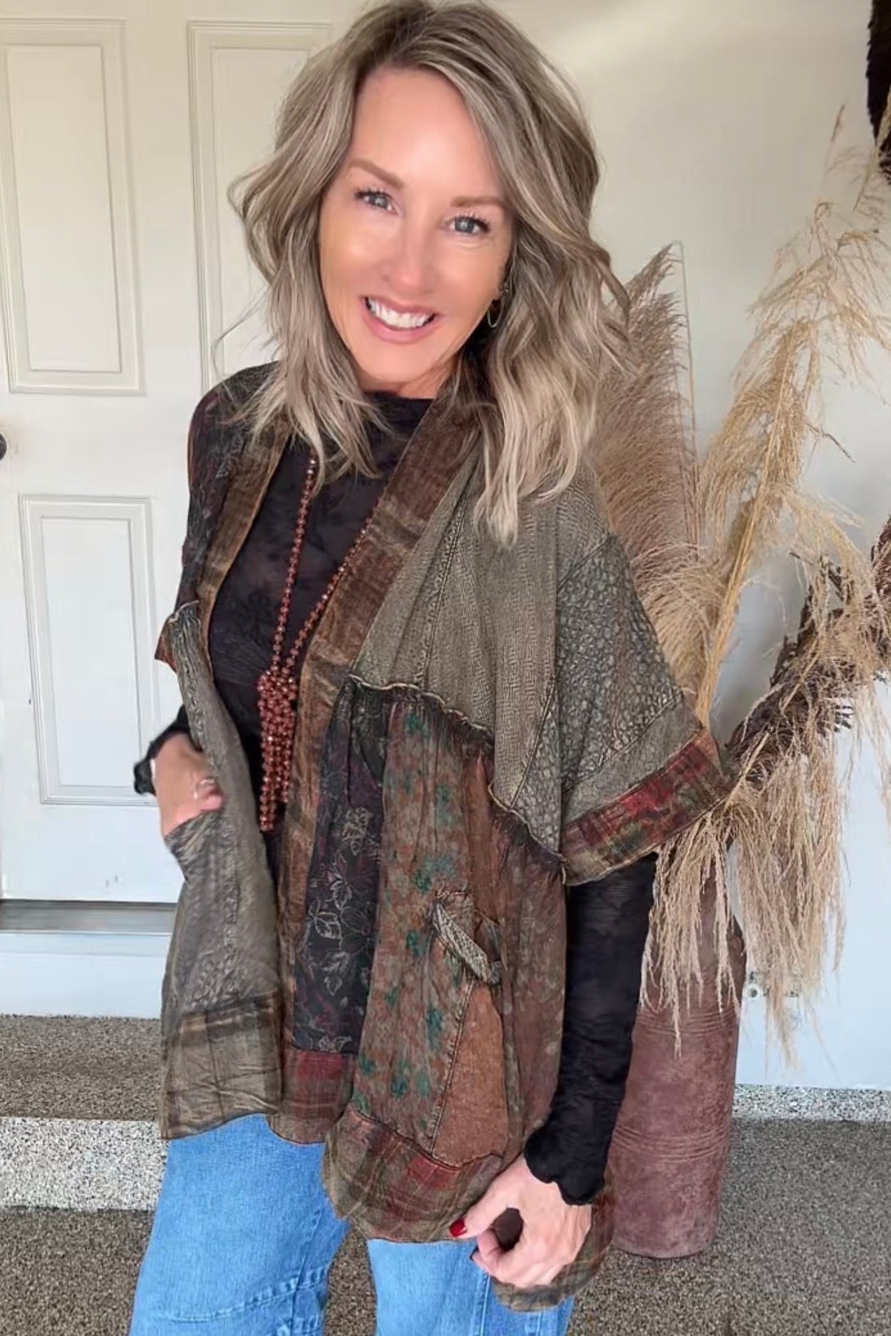 Amber Dusk Kimono Shrug