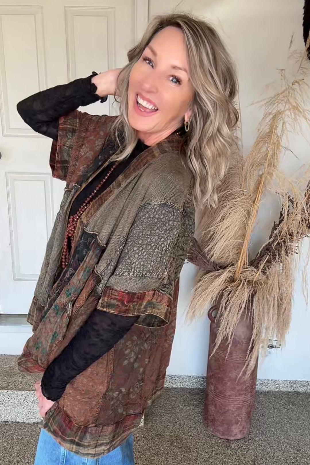 Amber Dusk Kimono Shrug