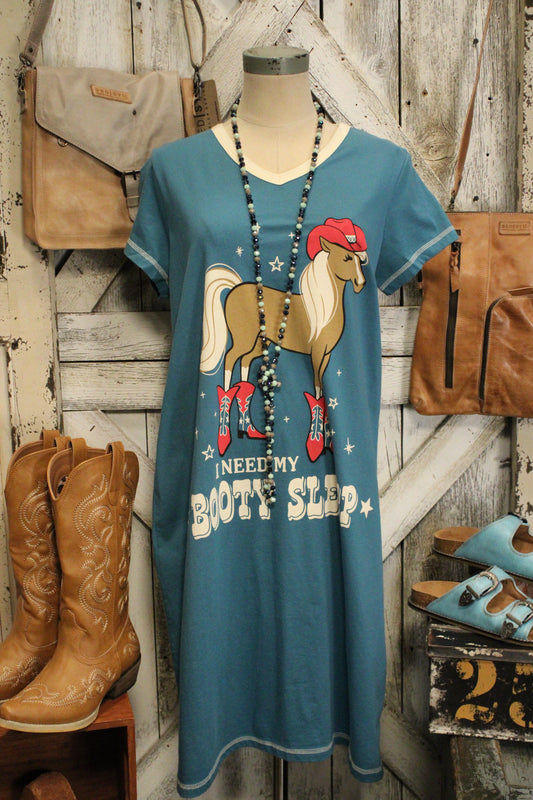 Booty Sleep Cotton Nightshirt