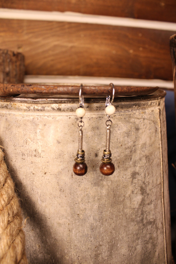Hitching Post Dangle Earrings