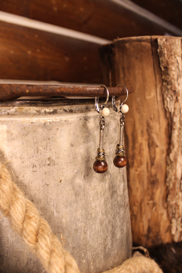 Hitching Post Dangle Earrings