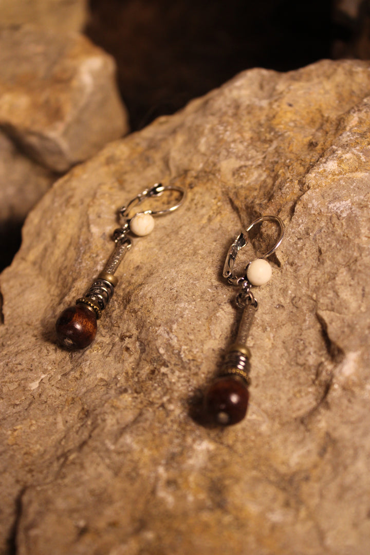 Hitching Post Dangle Earrings