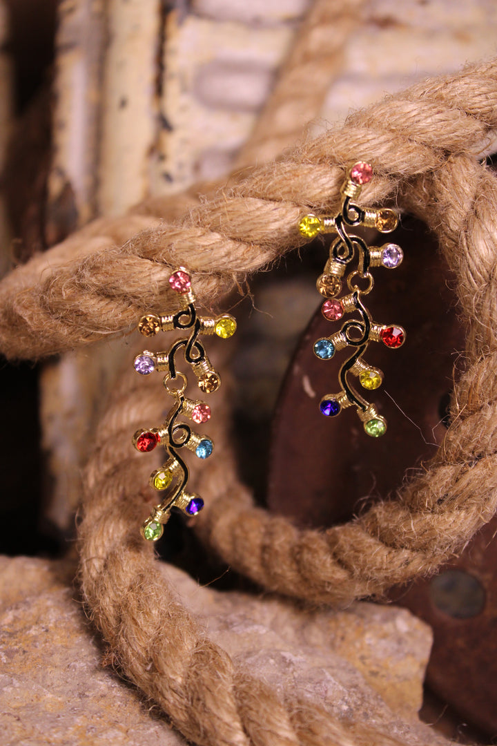 Merry Glow Christmas Earrings