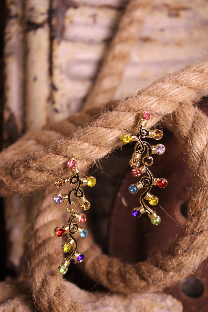 Merry Glow Christmas Earrings