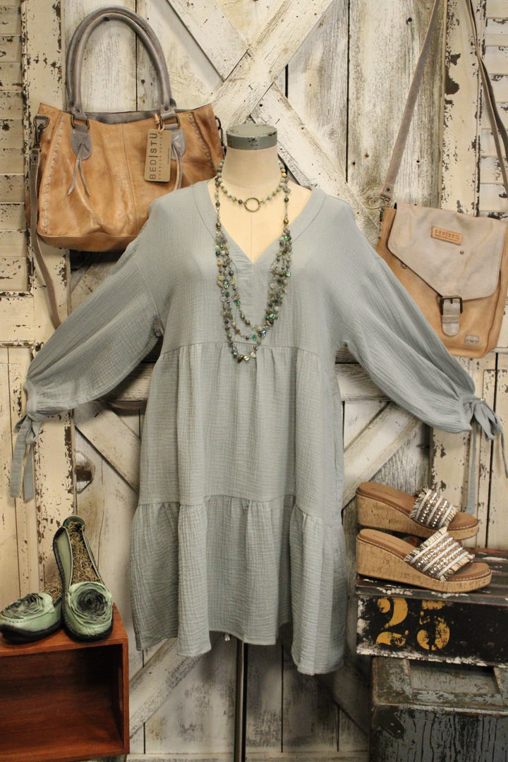 Coastal Calm Cotton Dress
