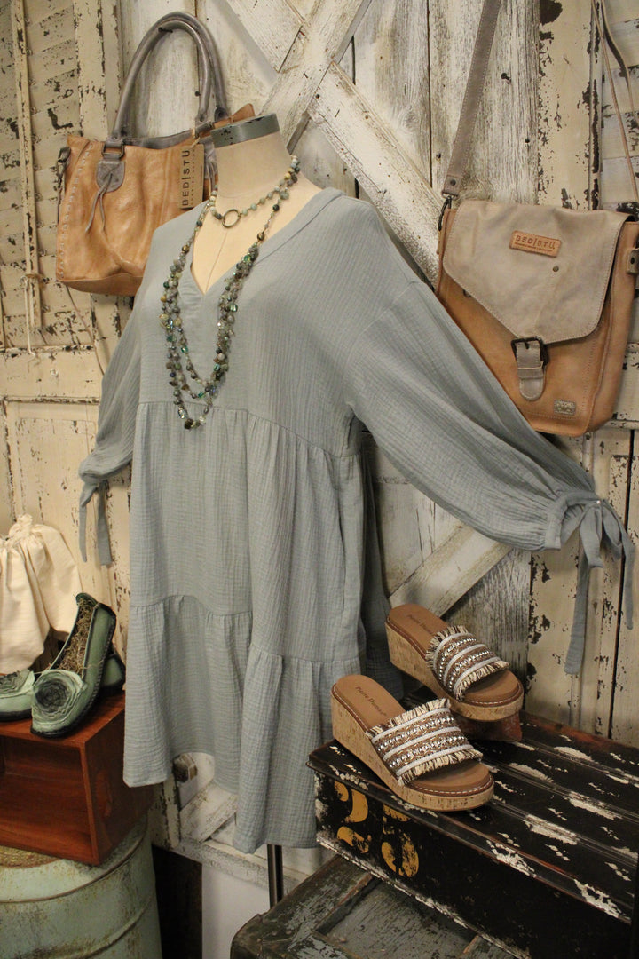 Coastal Calm Cotton Dress