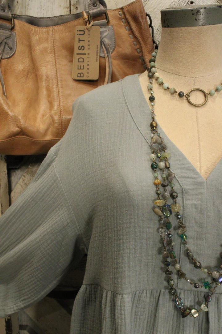 Coastal Calm Cotton Dress