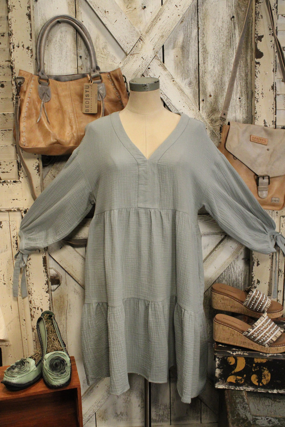 Coastal Calm Cotton Dress