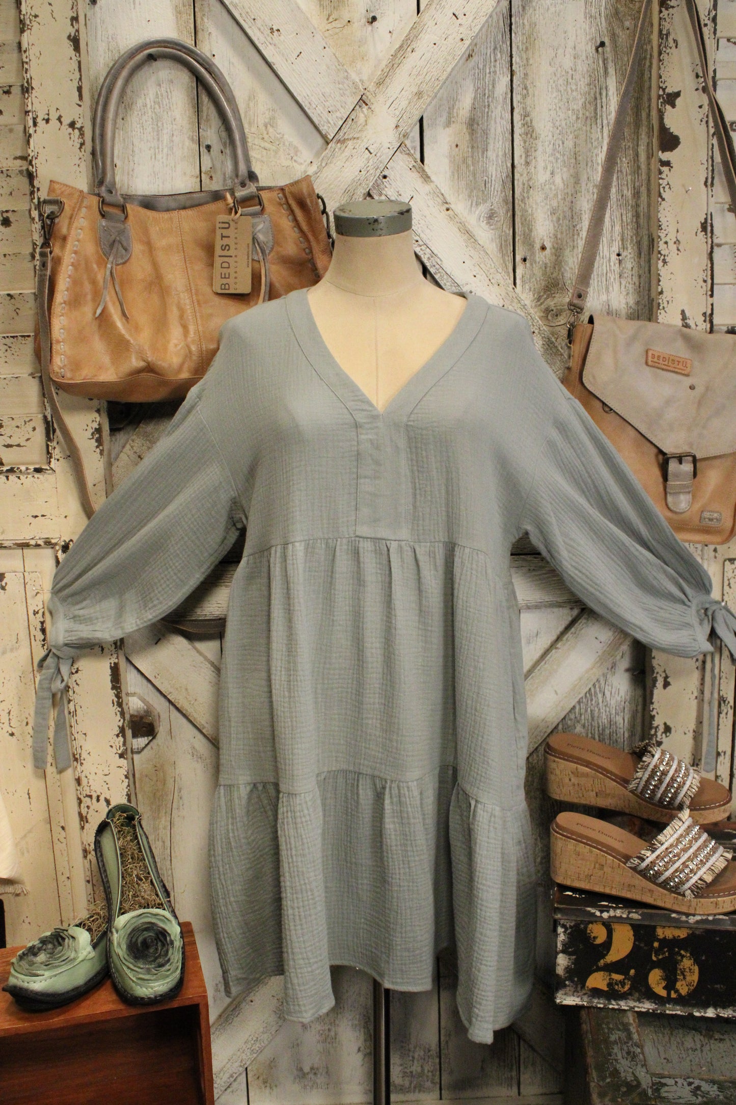 Coastal Calm Cotton Dress