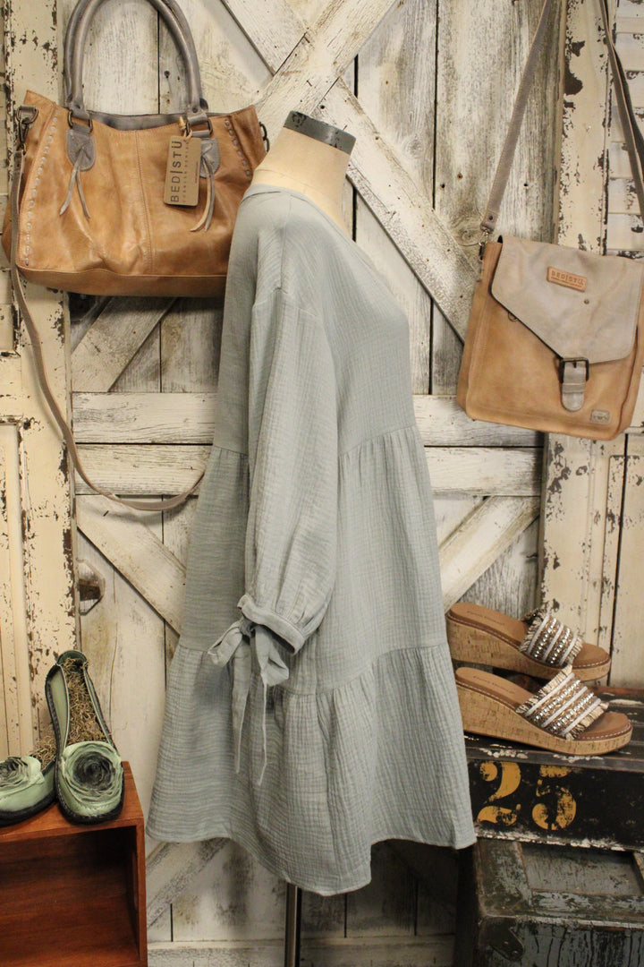 Coastal Calm Cotton Dress