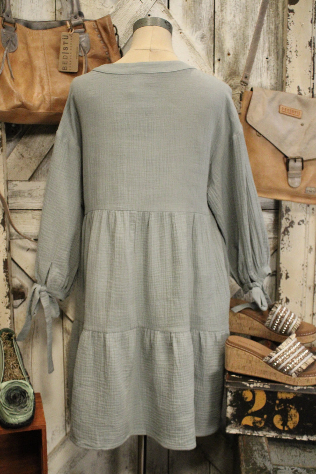 Coastal Calm Cotton Dress