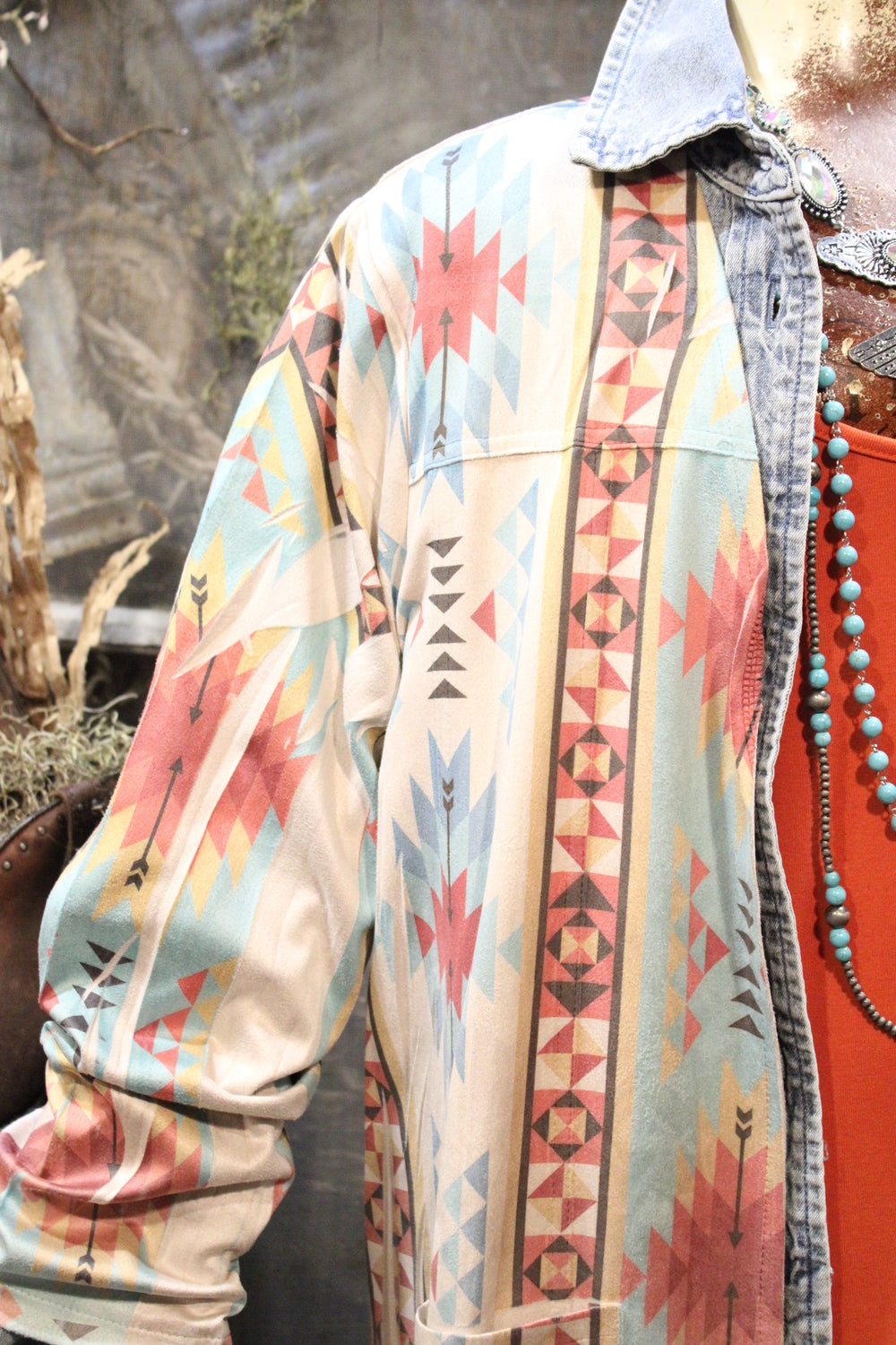 Homestead New Turquoise Duster
