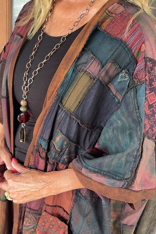 Shadowed Garden Patchwork Duster