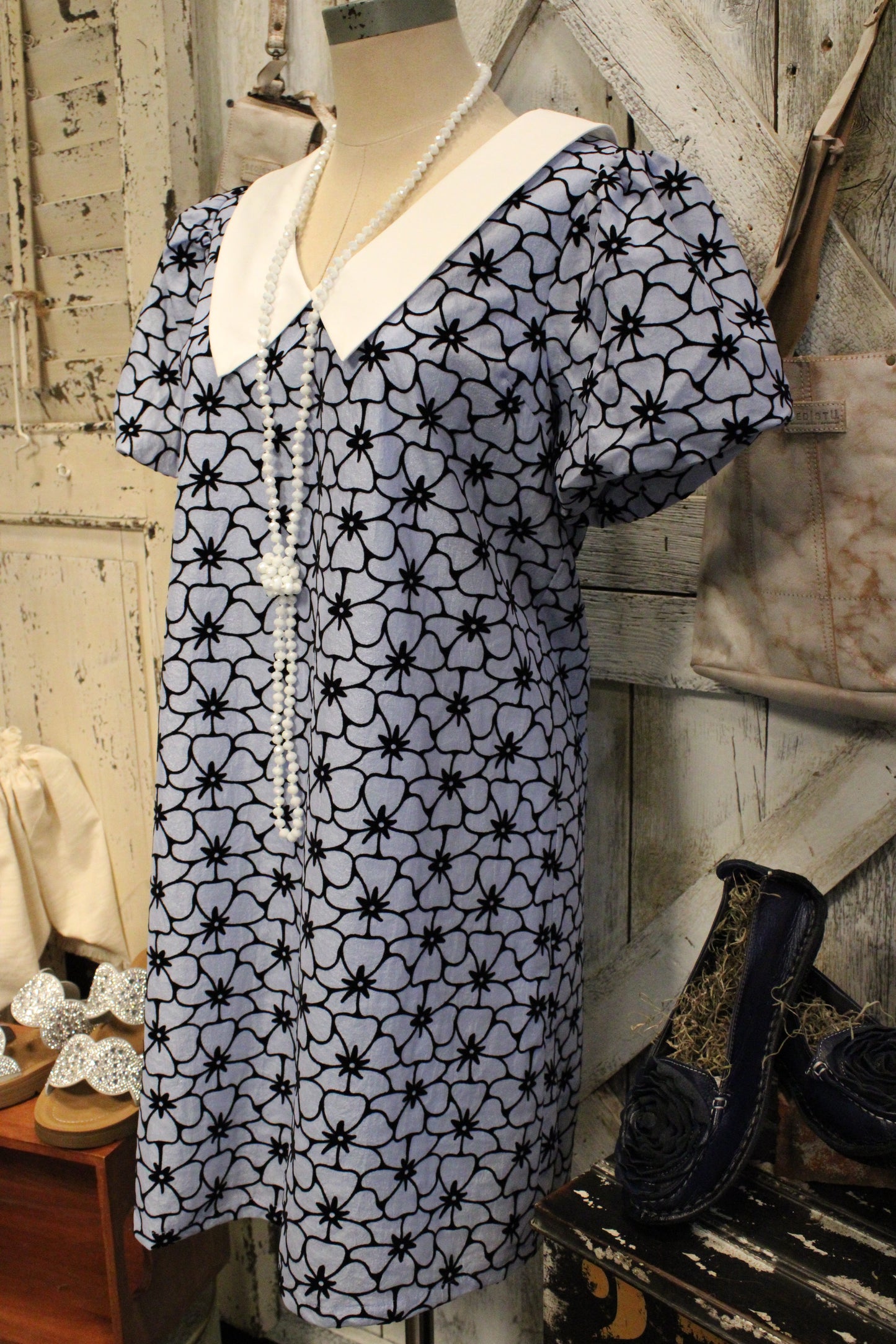 Shimmer And Stem Sky Blue Shimmer Dress