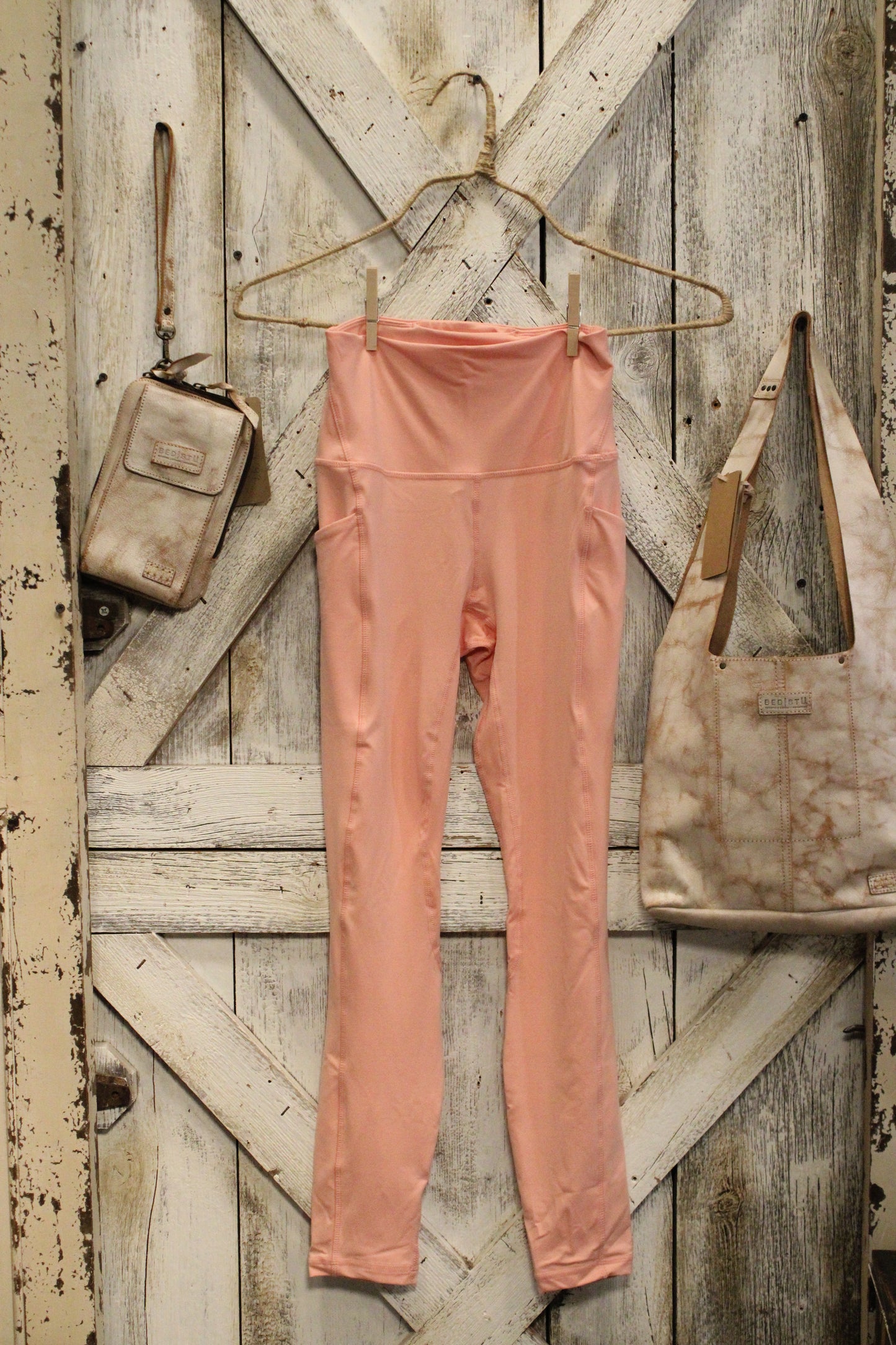 Pink Momentum Yoga Pants