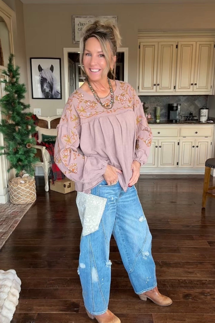 Paint And Patch Jeans
