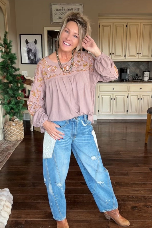 Paint And Patch Jeans