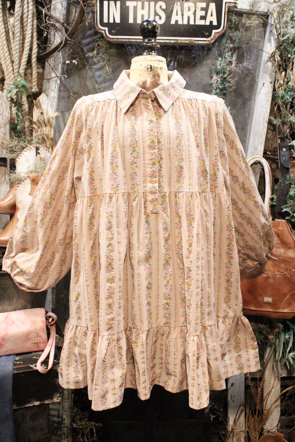Fine Rose Vine Dress