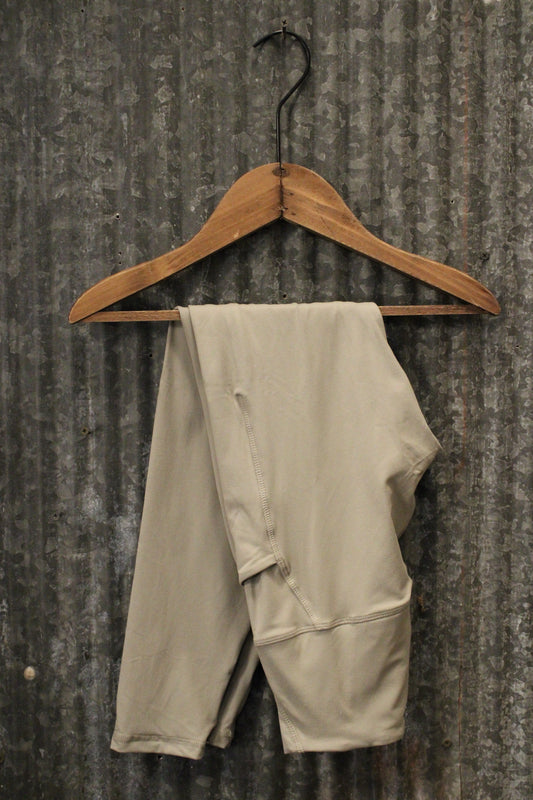 Stone Taupe Momentum Yoga Pants