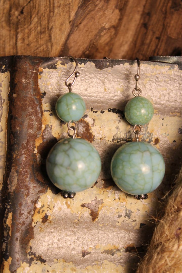 Sea Glass Drops Earrings