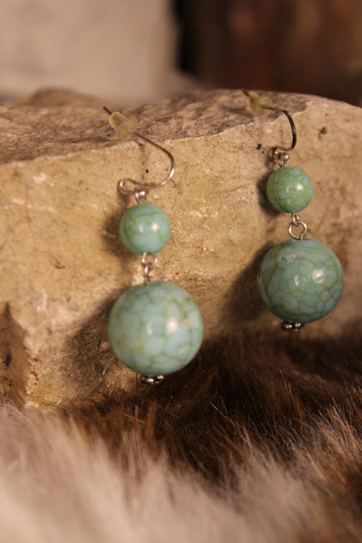Sea Glass Drops Earrings