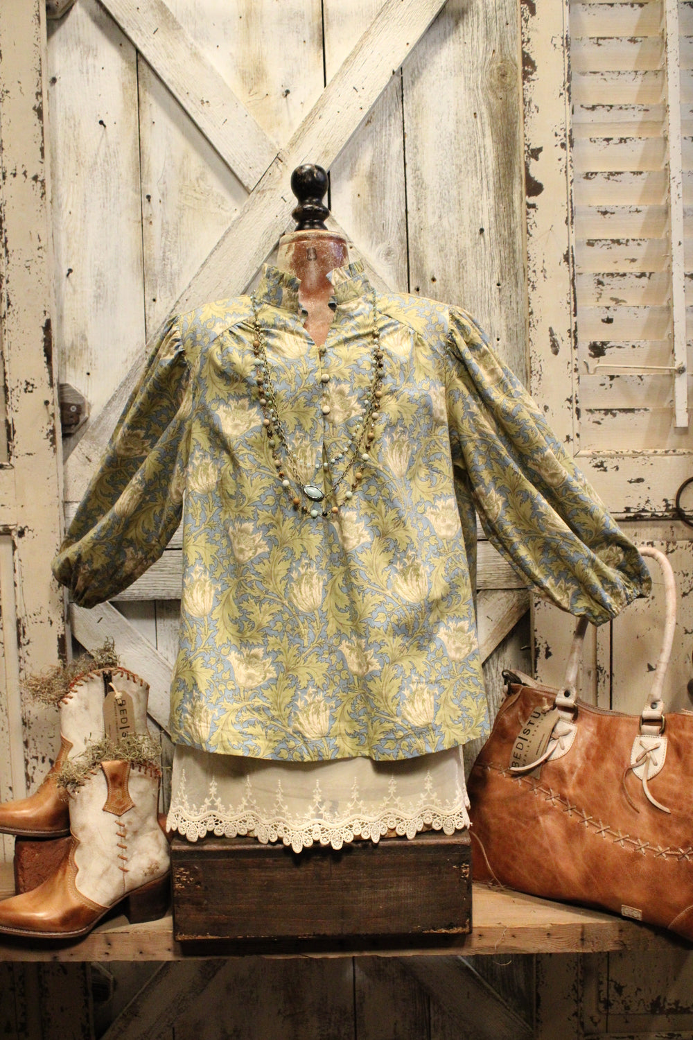 Collard Greens Blouse