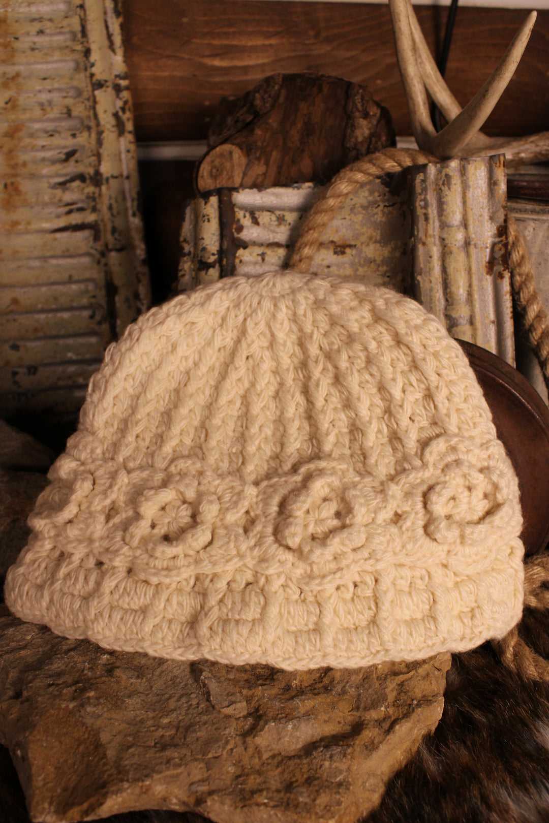 Ivory Haven Knit Hat