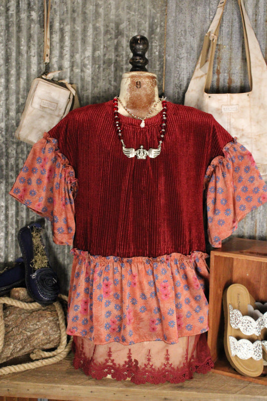 Velvet And Wildflower Cabernet Top