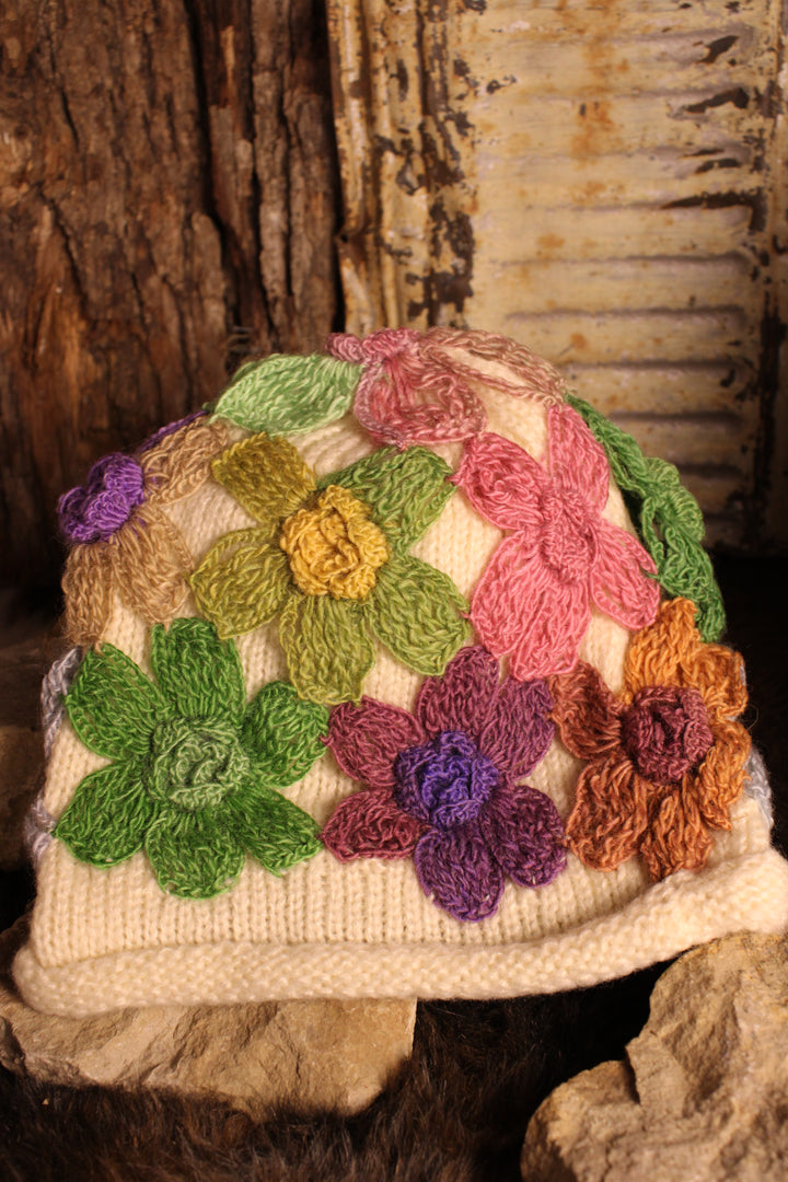 Meadow Magic Muted Knit Hat