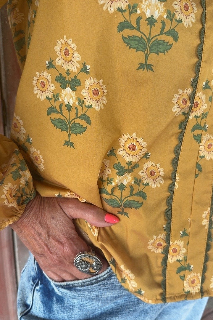 Marigold Meadow Blouse