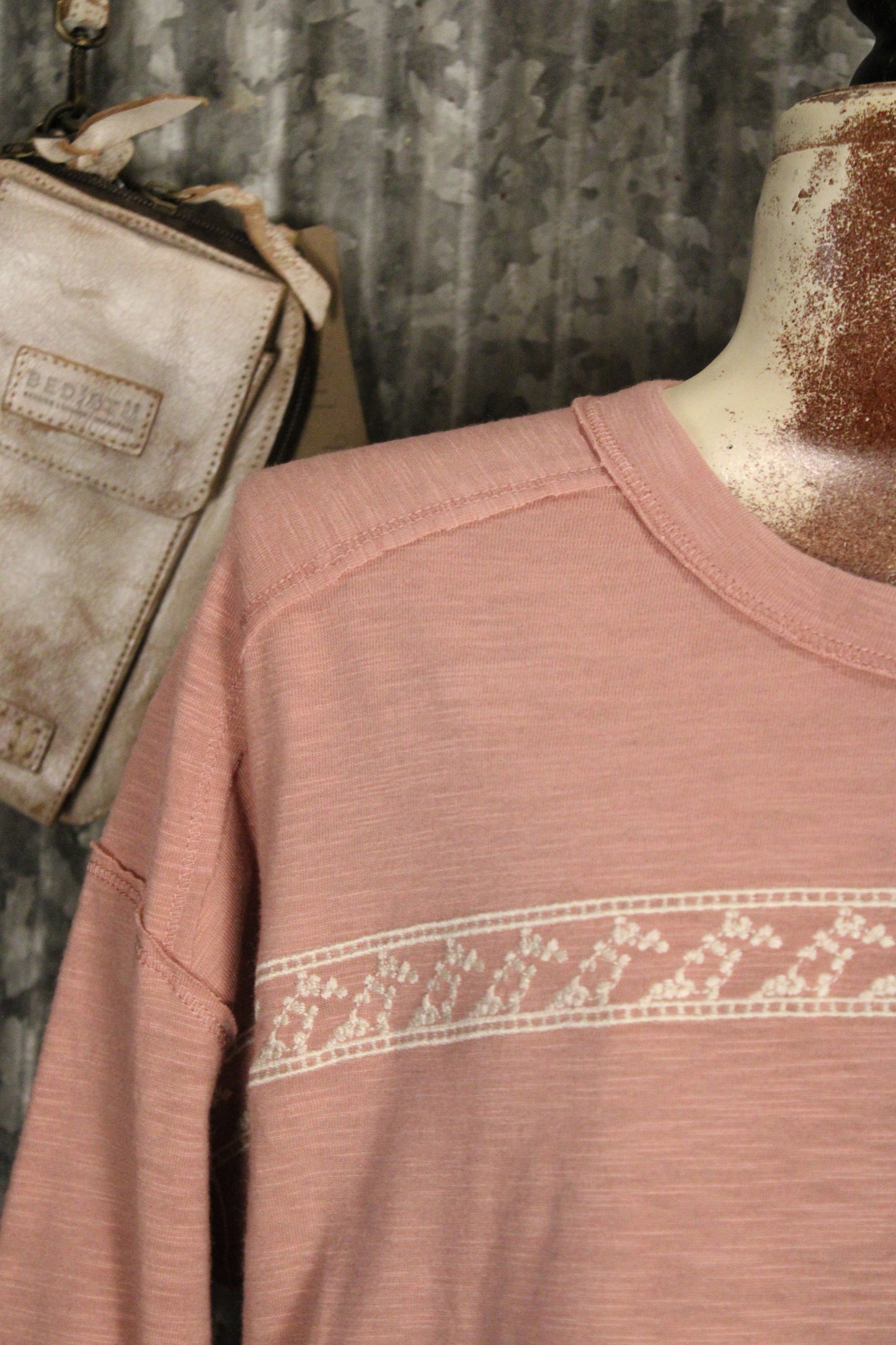 Petal Path Dusty Rose Top