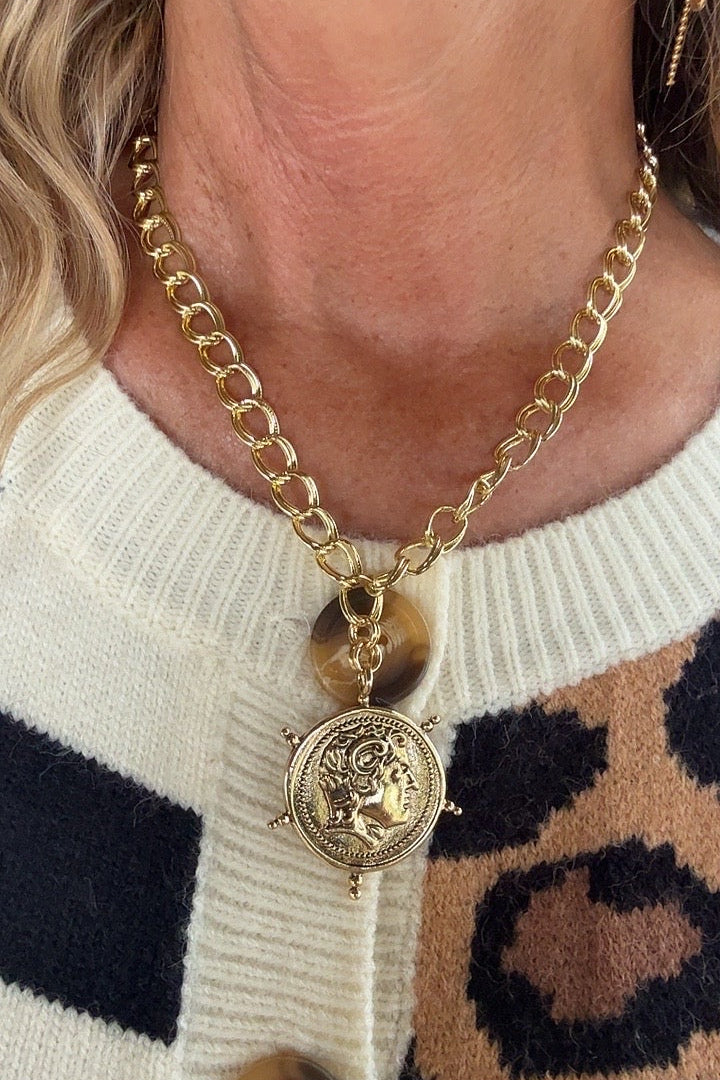 Gold Mallory Necklace