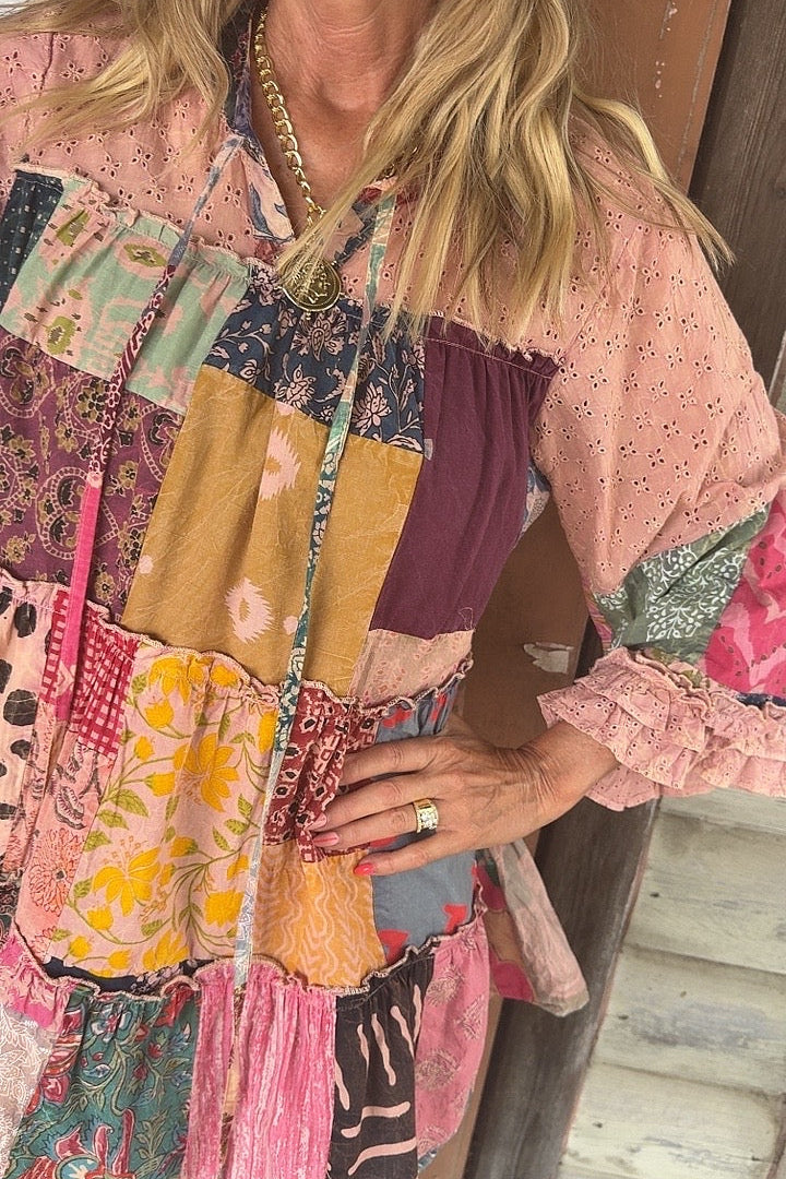 Sunday Market Patch Tunic