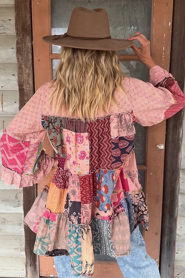Sunday Market Patch Tunic