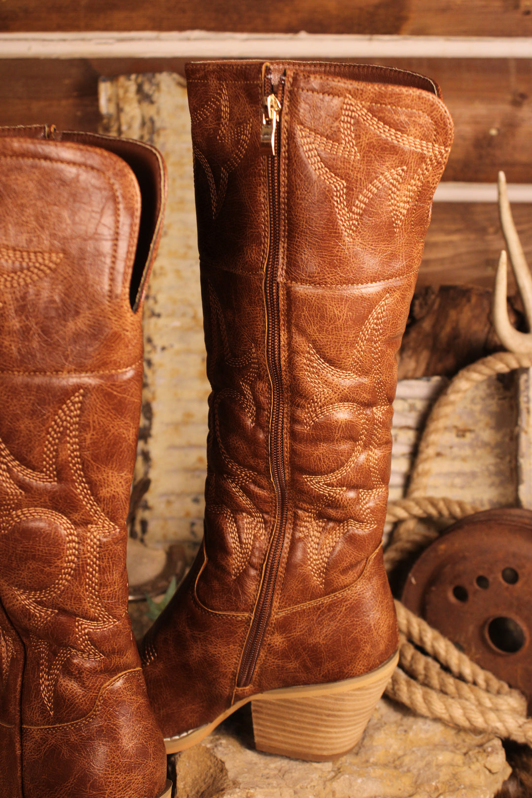 Blaize Whiskey Boots