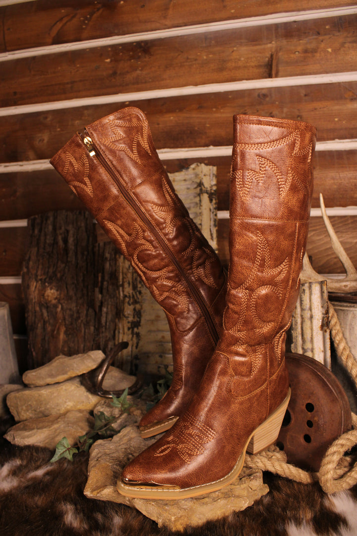 Blaize Whiskey Boots