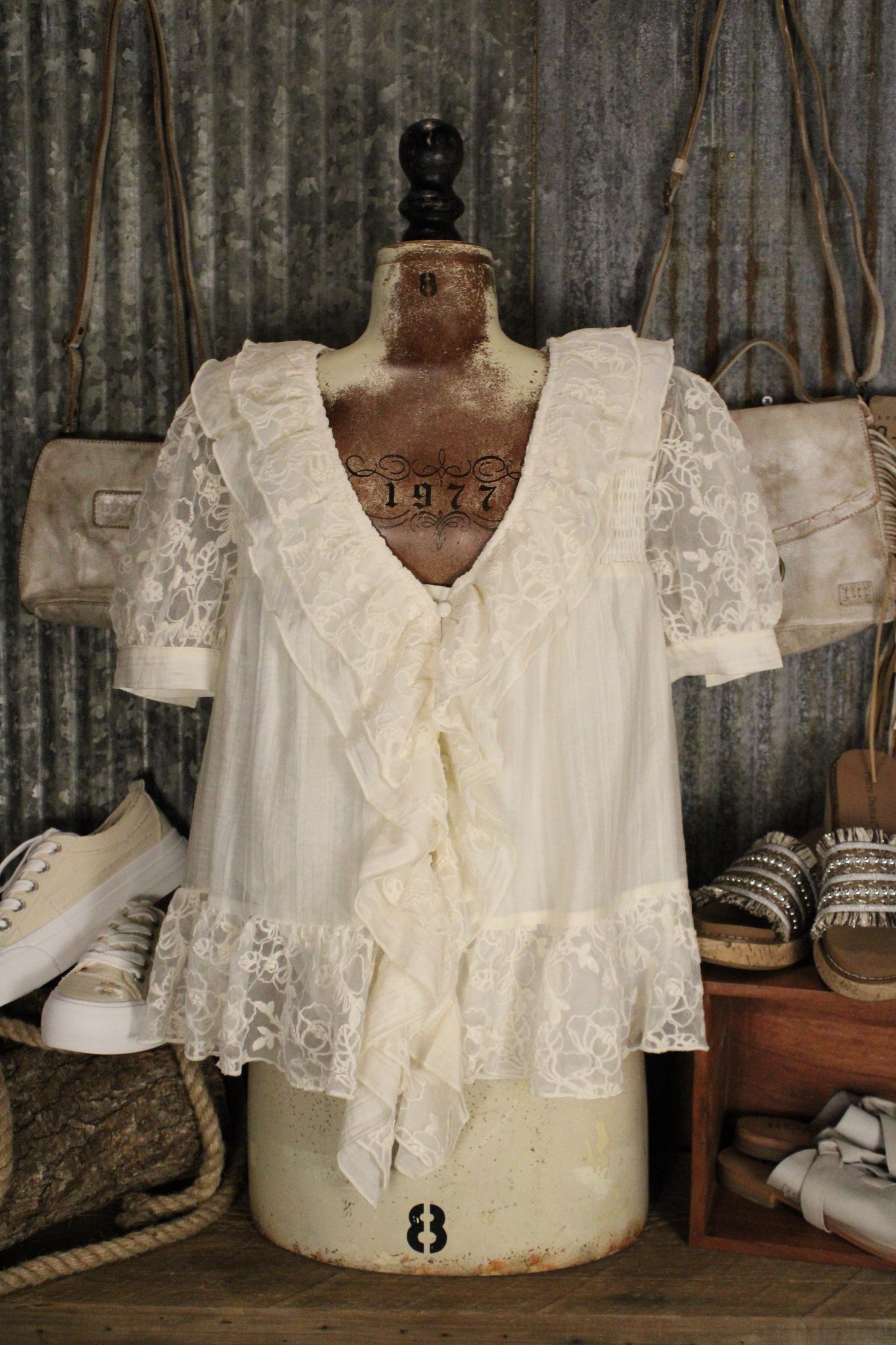 Sweet Serenity Lace Blouse