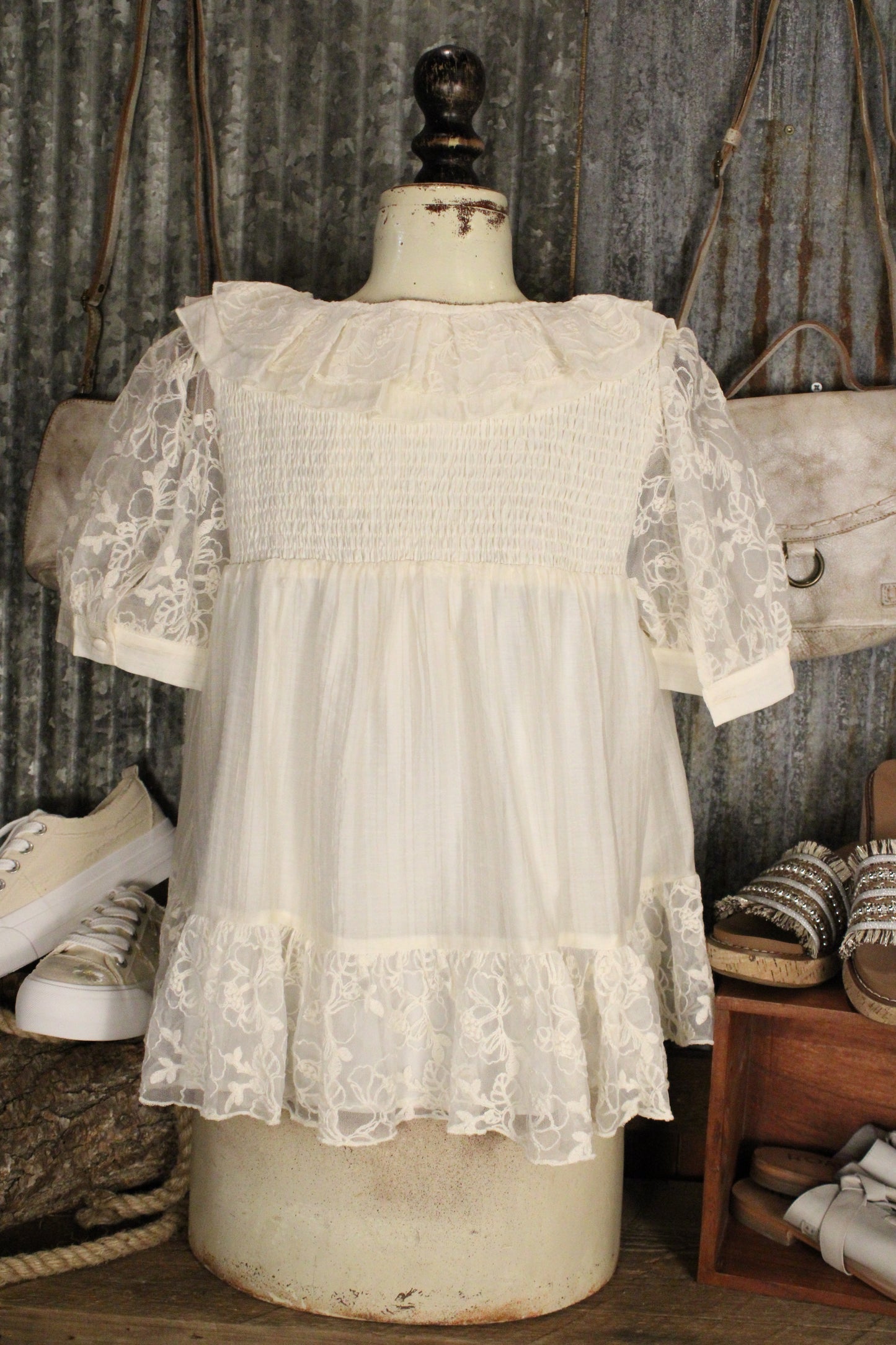Sweet Serenity Lace Blouse