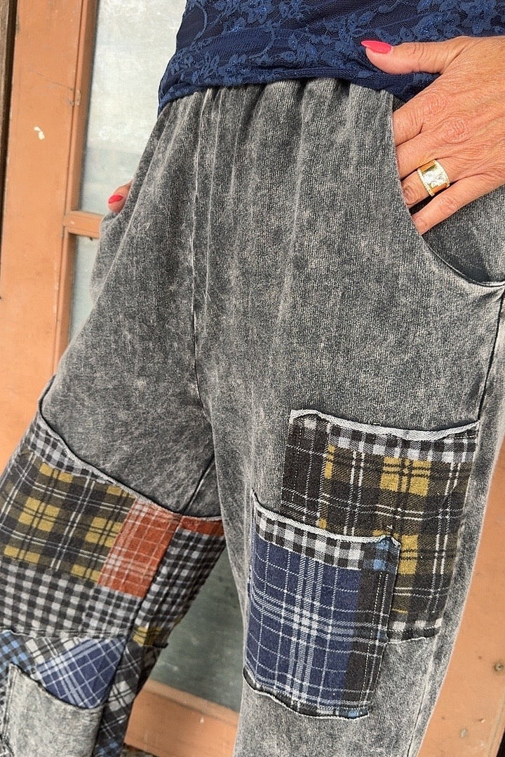 Ash And Plaid Pants
