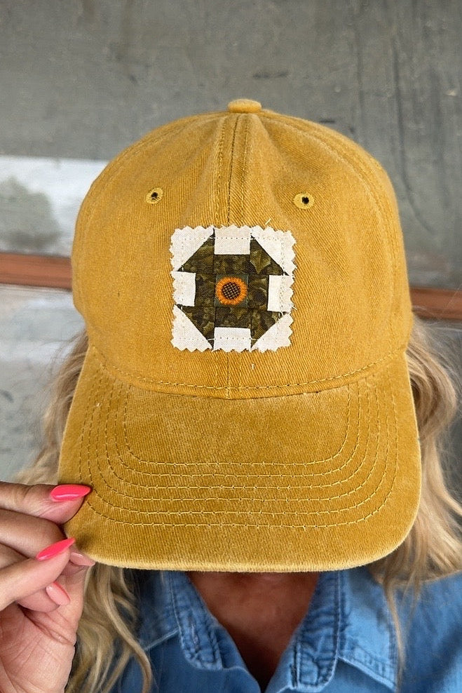 FGO Sue's Sunshine Stitch Baseball Cap